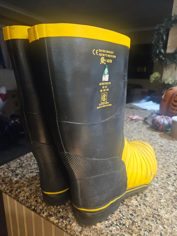 Viking Miner 49er Metatarsal Steel Toe Rubber Work Boot image indicator(2)