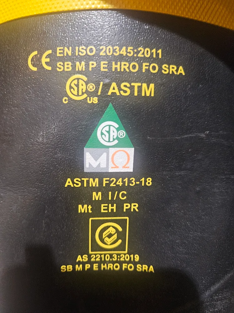 Viking Miner 49er Metatarsal Steel Toe Rubber Work Boot image indicator(4)