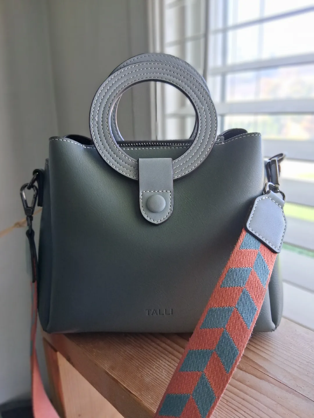 Talli Olive Green Handbag thumbnail