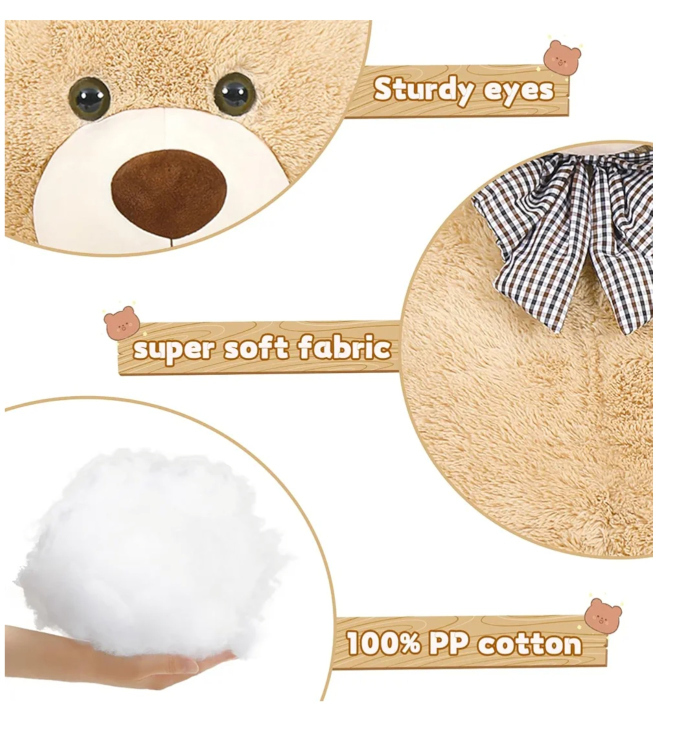 47" Giant Teddy Bear - Super Soft! - photo 3