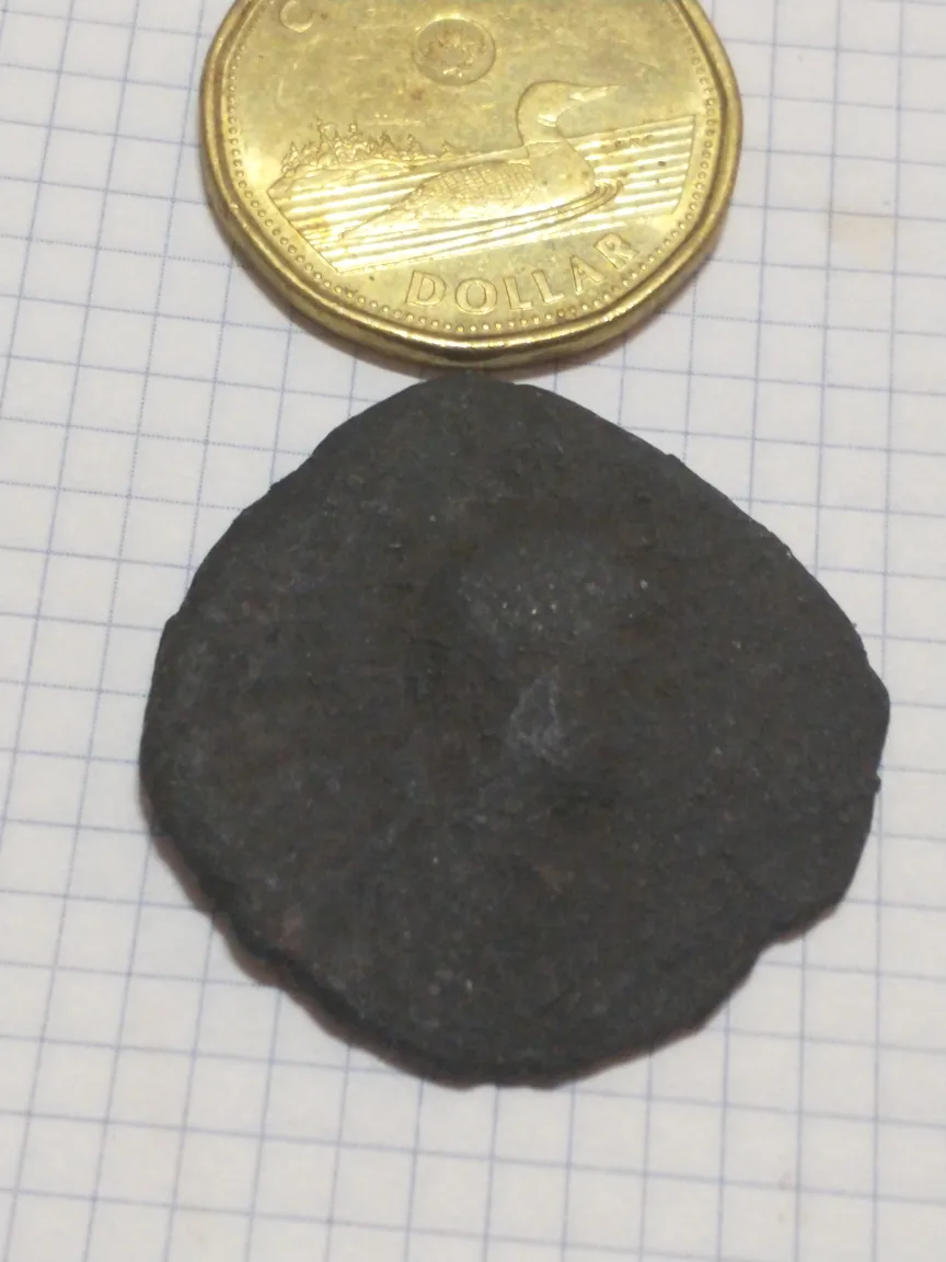 Huge unattributed Byzantine Empire copper follis #2012-1402 image indicator(2)