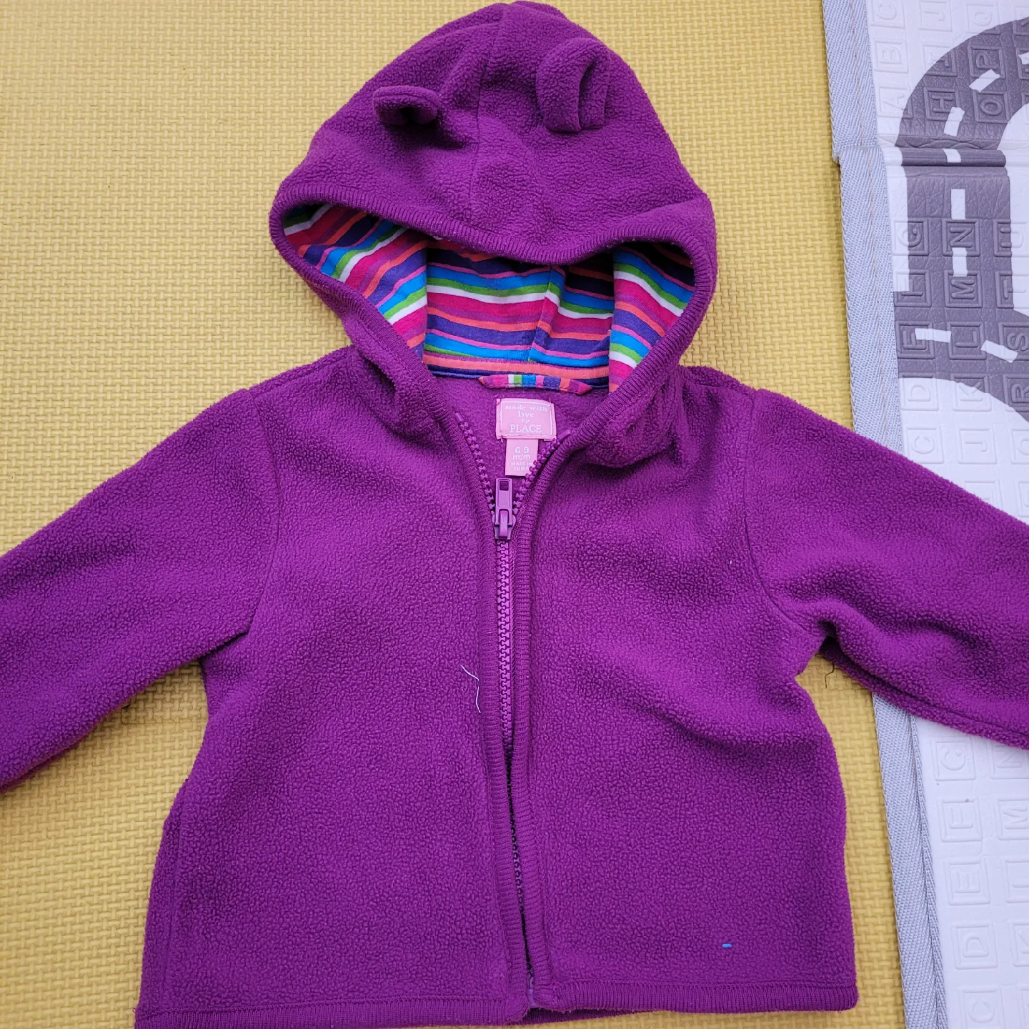 Carter's Baby Hoodies - Purple & Pink, NB image indicator(6)