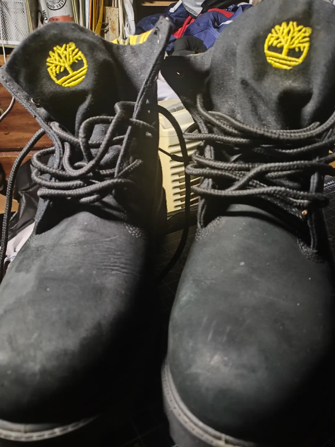 Timberland Roll Top Boots - Black image indicator(2)