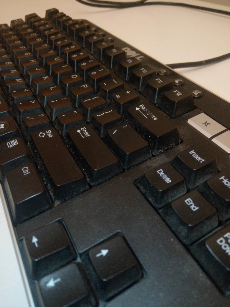 🥕Dell Wired Keyboard - Black - photo 3