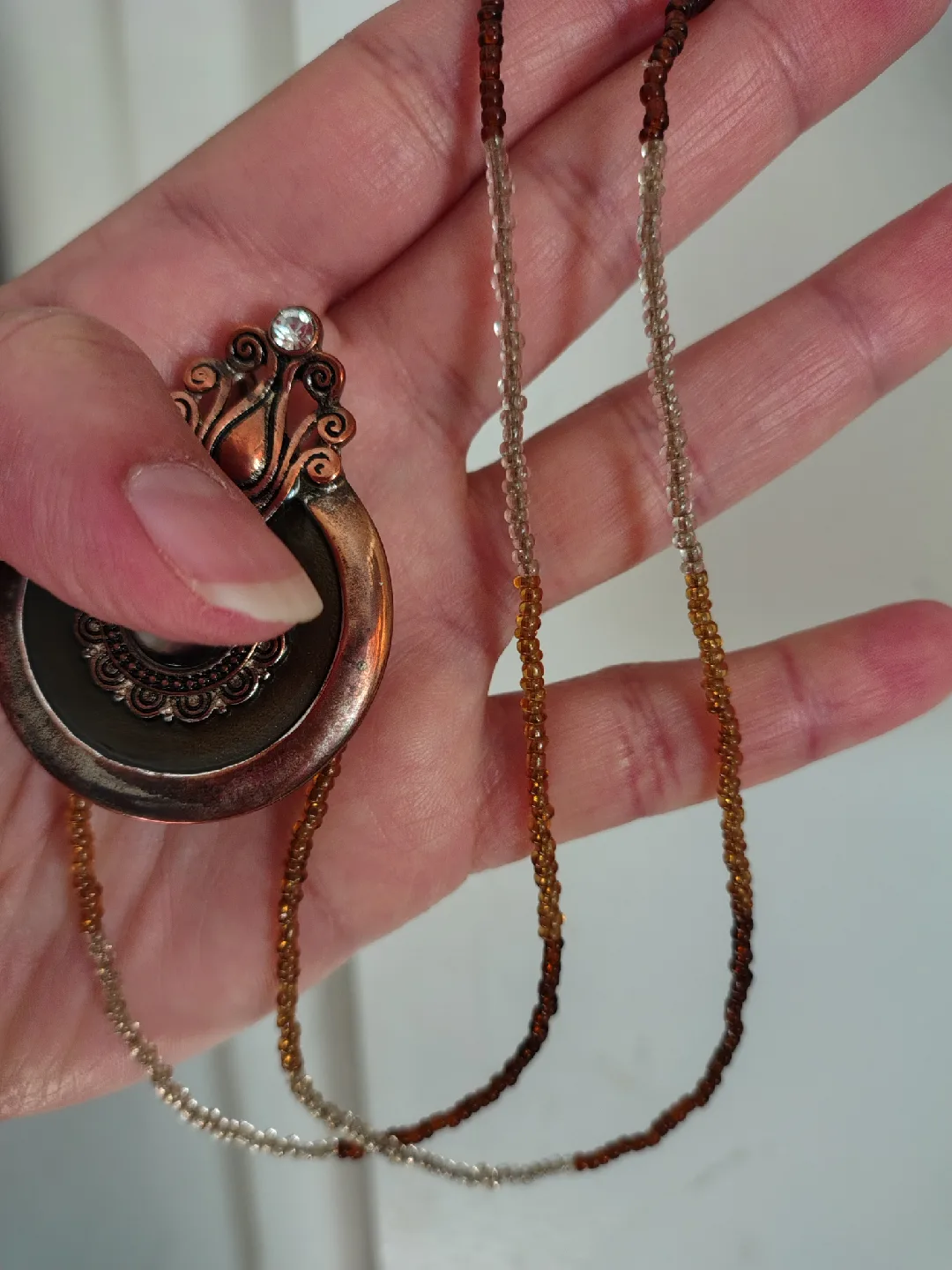 Necklace - Copper Tone image indicator(2)