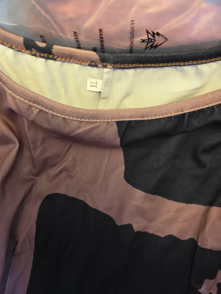 Abstract Print Dress - Size XL image indicator(2)