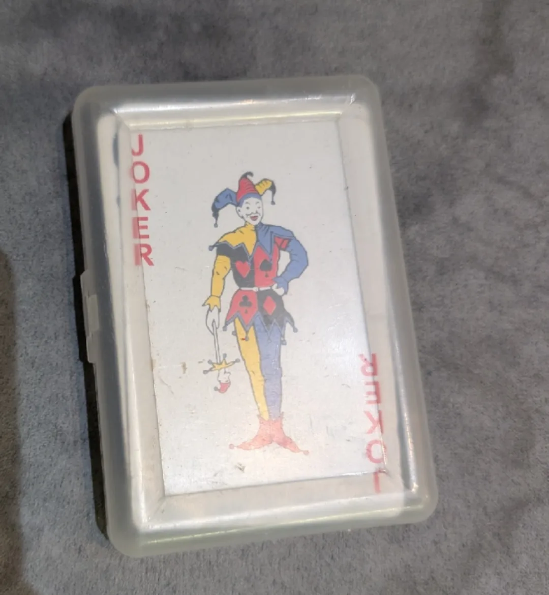 Playing Cards in Case