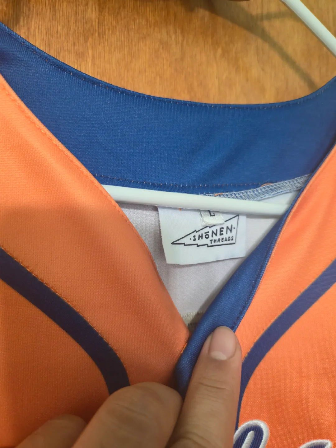 Shonen Threads Z-Fighters Goku Baseball Jersey - Size L image indicator(3)