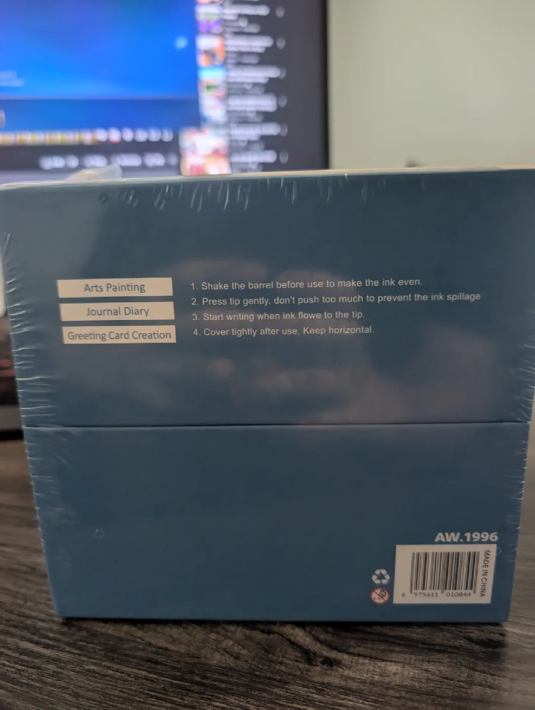 New  Acrylic Marker - 120 Colors image indicator(3)