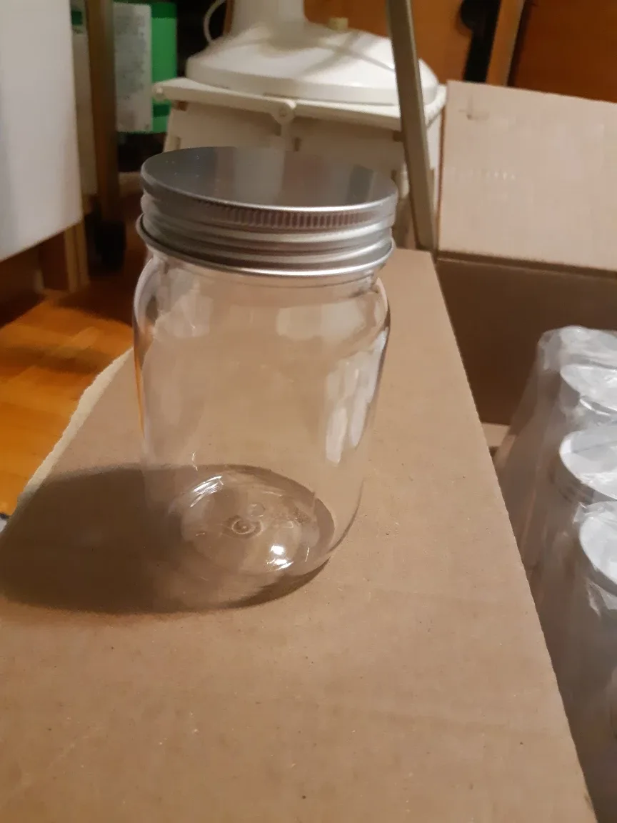 24 Plastic Jars with Lids 🧡 BN image indicator(2)