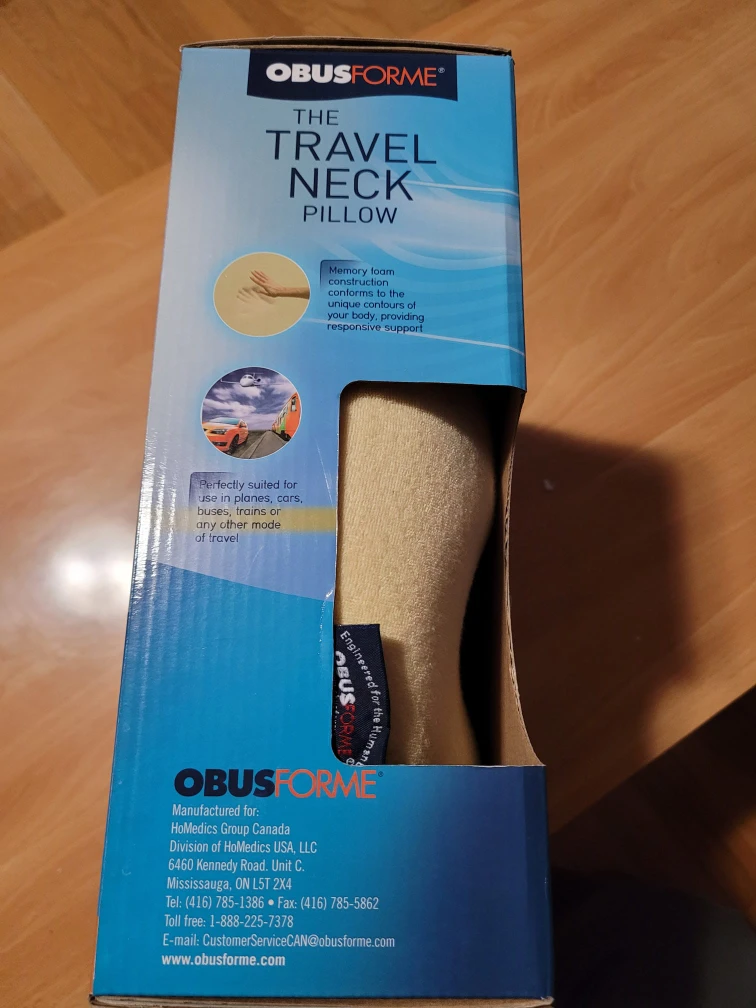 ObusForme Travel Neck Pillow - photo 4