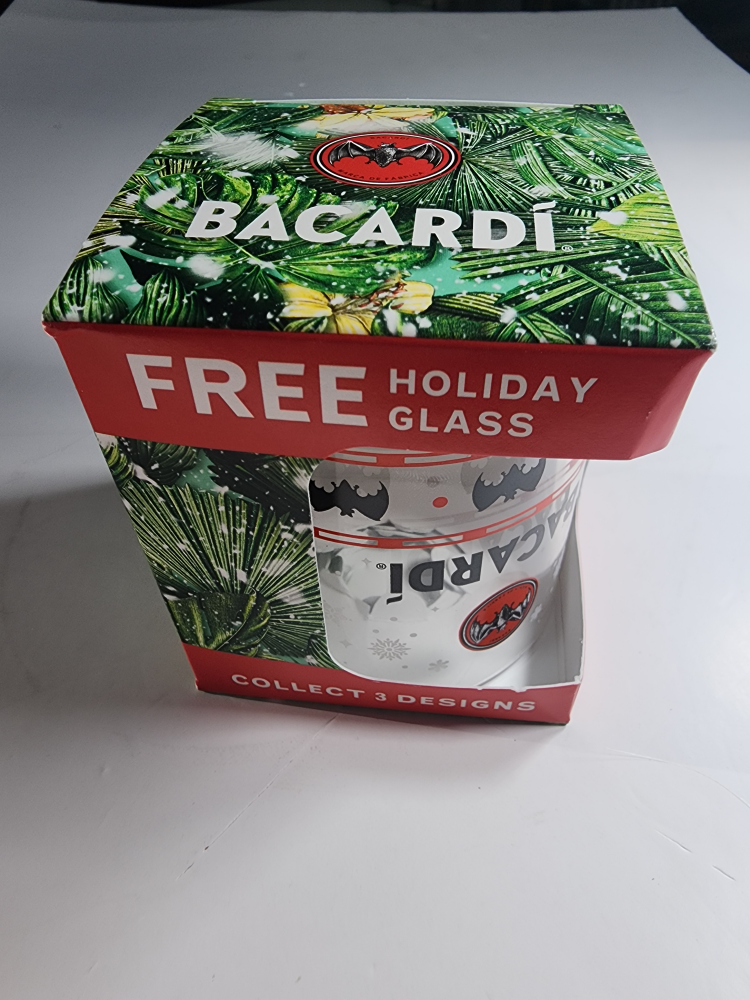 Bacardi Holiday Glass - Collect All 3! - photo 2