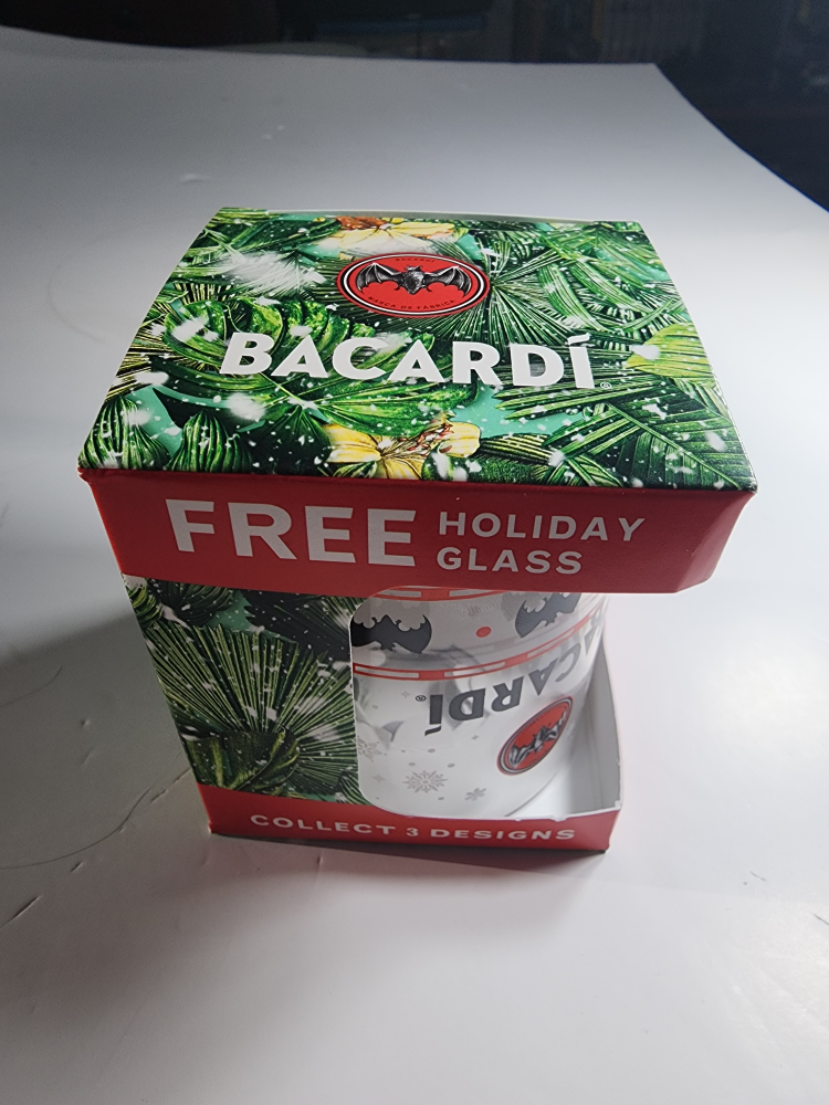 Bacardi Holiday Glass - Collect All 3! - photo 3