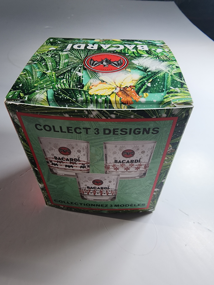 Bacardi Holiday Glass - Collect All 3! - photo 4