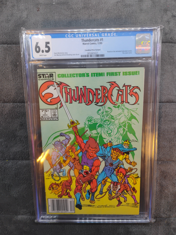 Thundercats #1 Marvel Comics CGC 6.5
