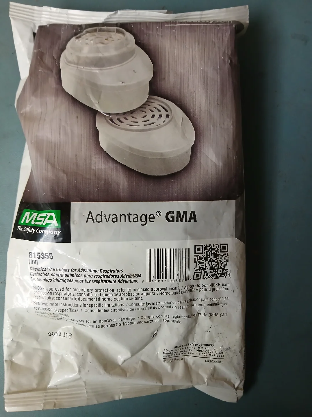 MSA Advantage 200LS Respirator Facepiece image indicator(3)