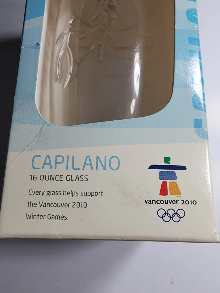 Vancouver 2010 Olympics Capilano 16oz Glass - Limited Edition image indicator(2)