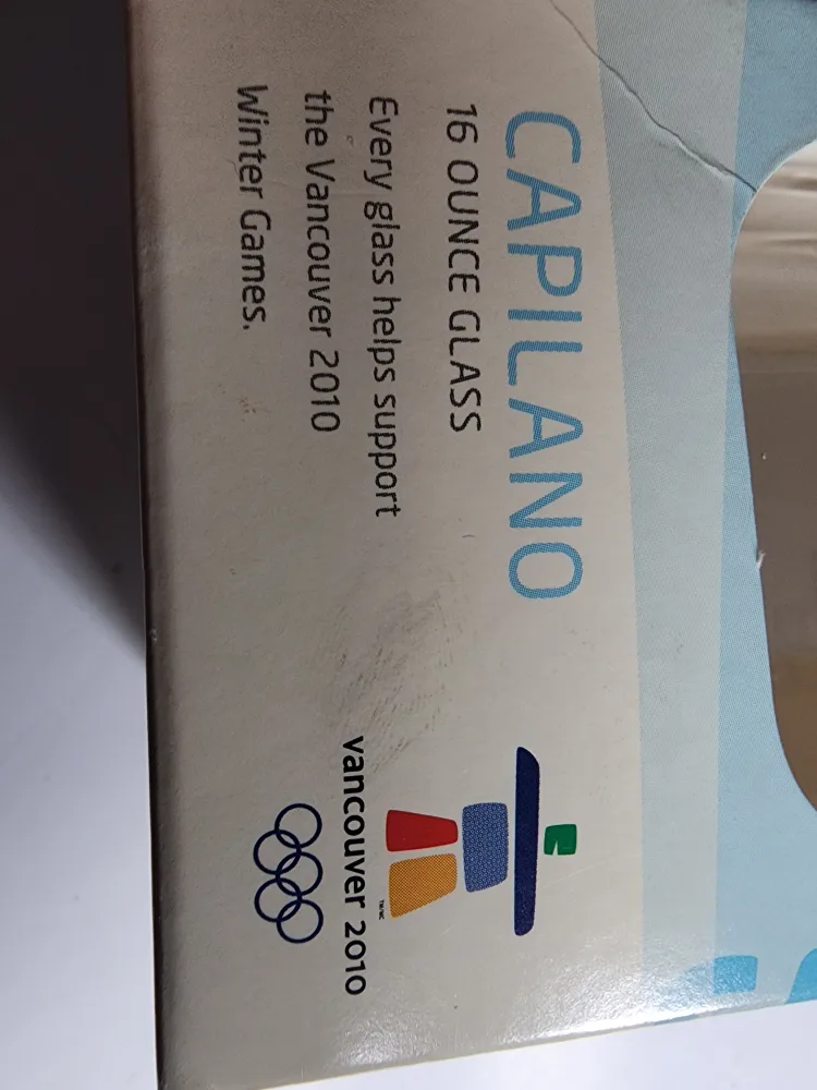 Vancouver 2010 Olympics Capilano 16oz Glass - Limited Edition image indicator(8)