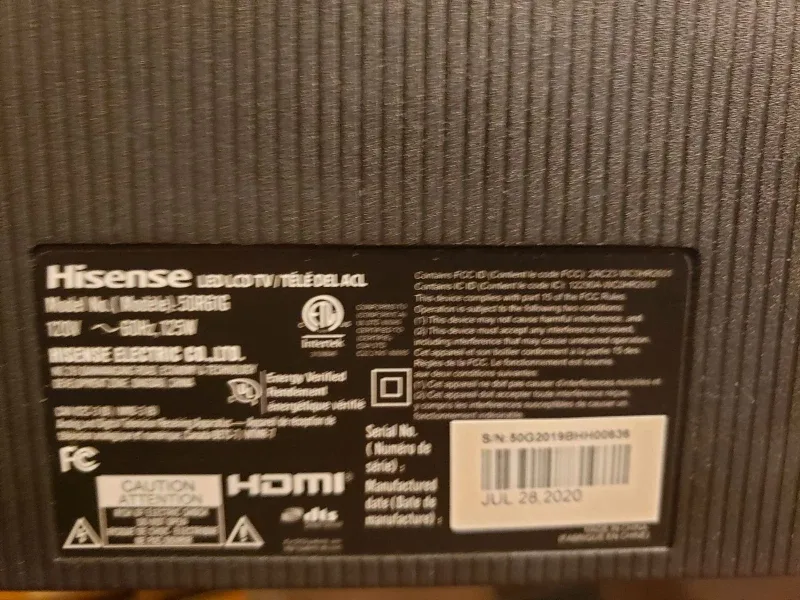 Hisense Roku TV image indicator(6)