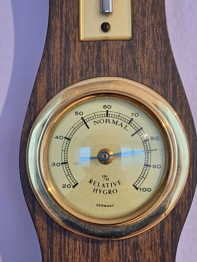 Vintage Western Germany Barometer, Thermometer, Hygrometer image indicator(2)