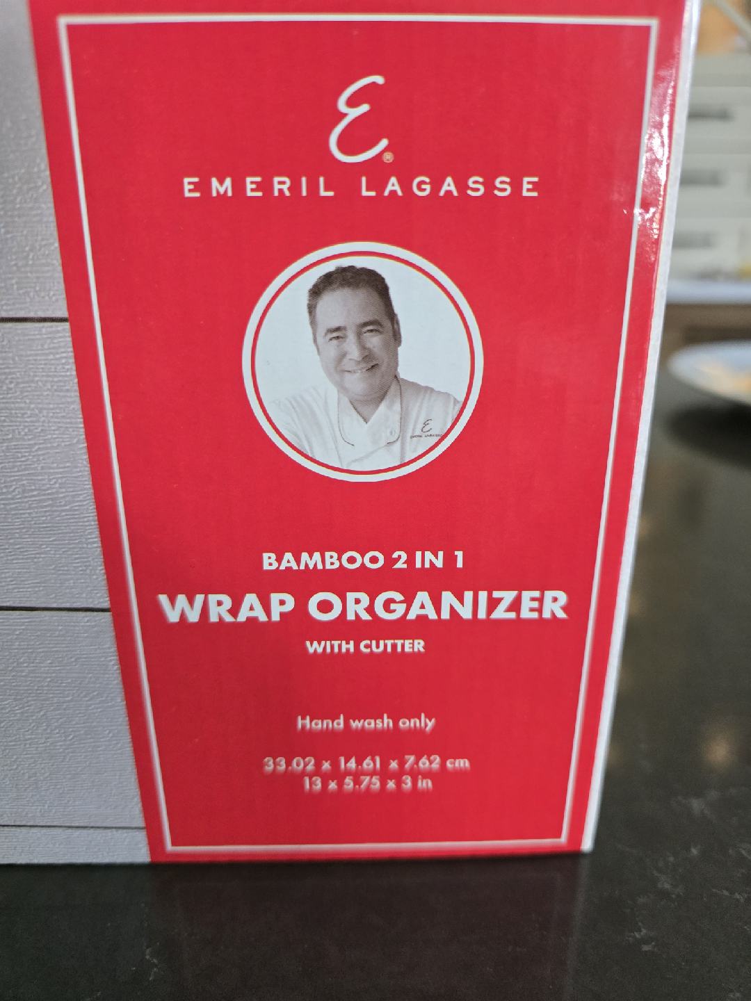 Emeril Lagasse Bamboo 2 in 1 Wrap Organizer - New - photo 3
