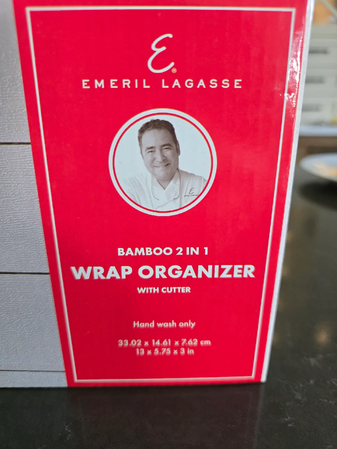 Emeril Lagasse Bamboo 2 in 1 Wrap Organizer - New image indicator(3)