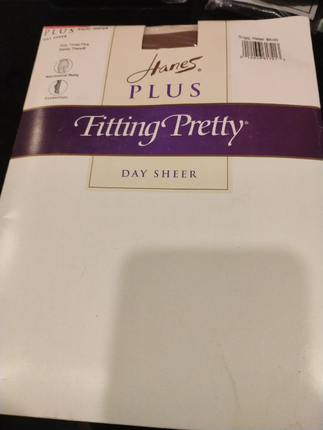 Hanes Plus Fitting Pretty Day Sheer Pantyhose image indicator(3)