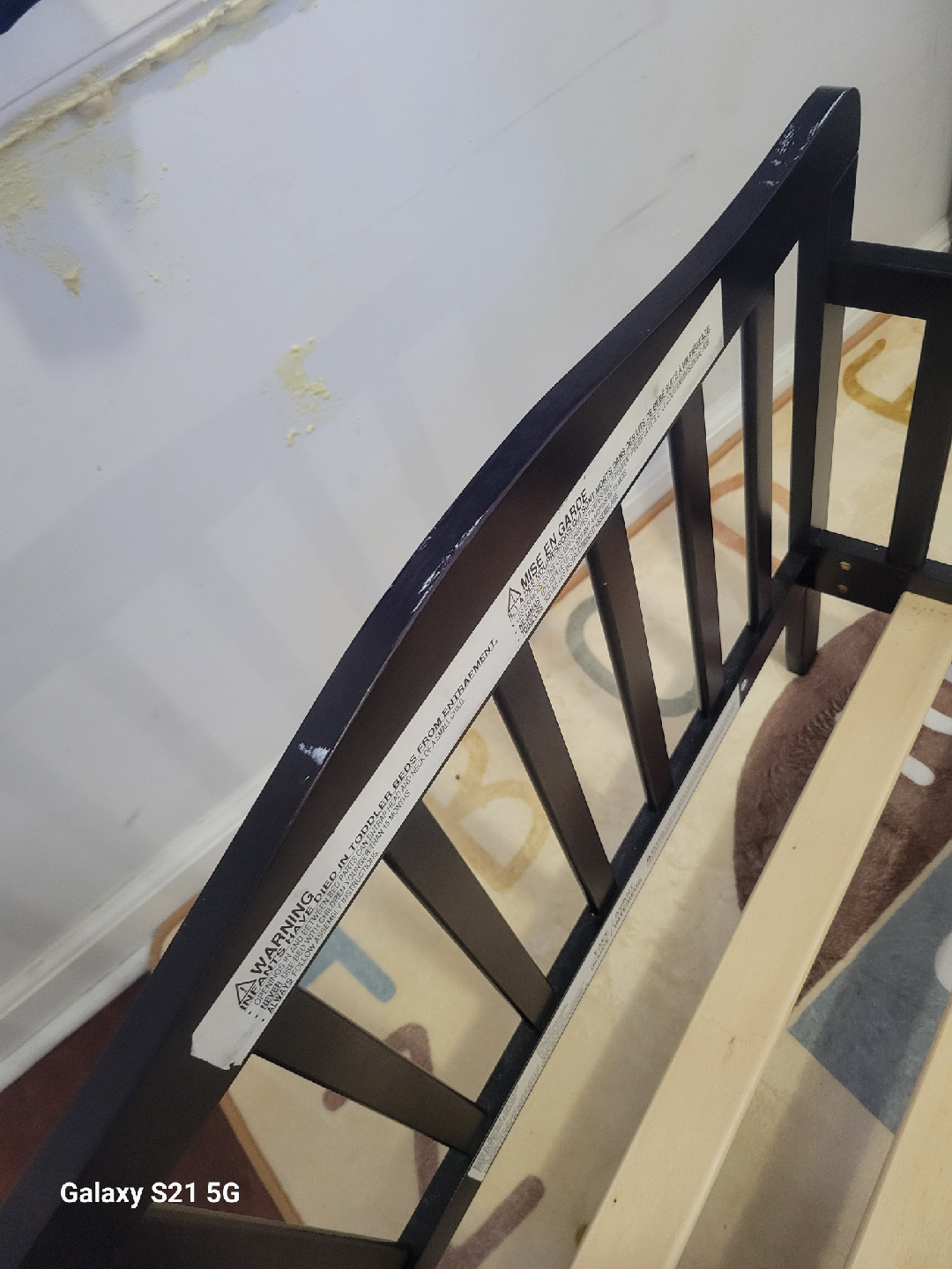 Toddler Bed- Espresso