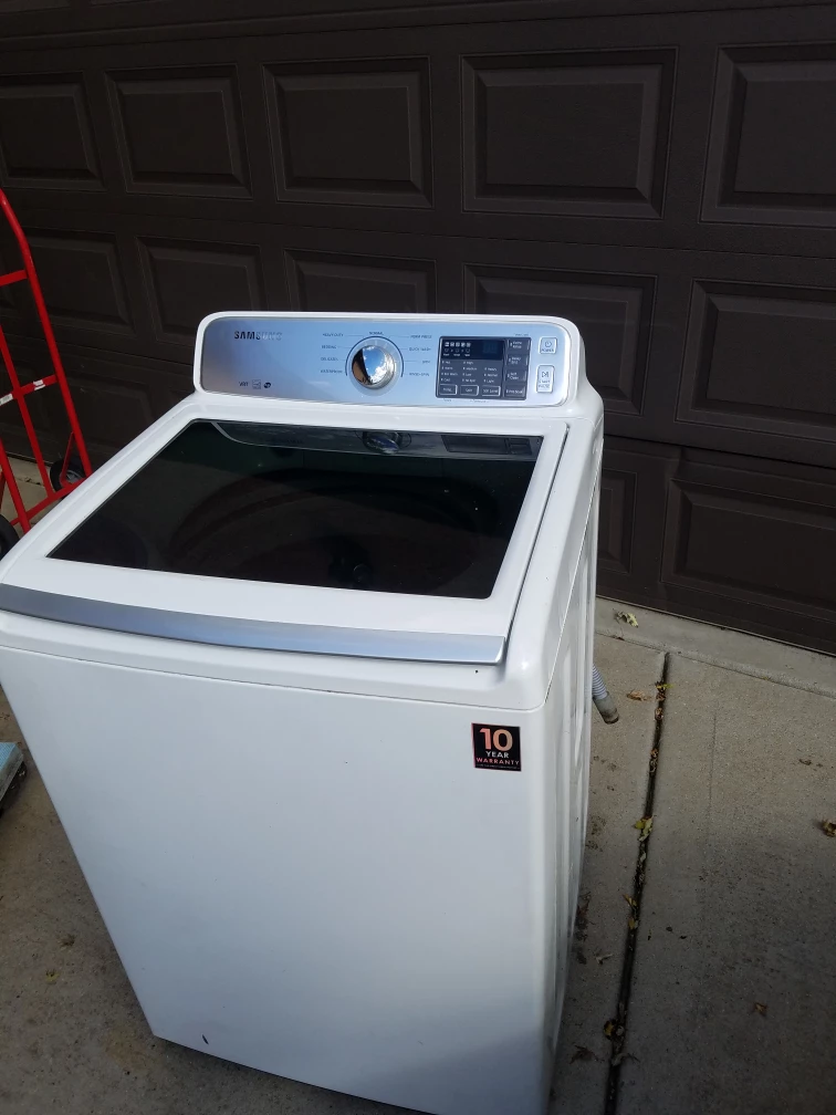 Samsung Top Load Washer - White