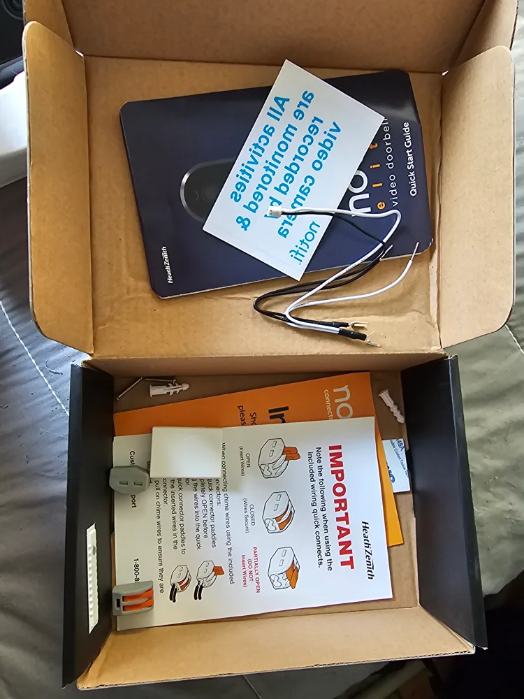 New Notifi Elite Video Doorbell - Heath Zenith image indicator(3)