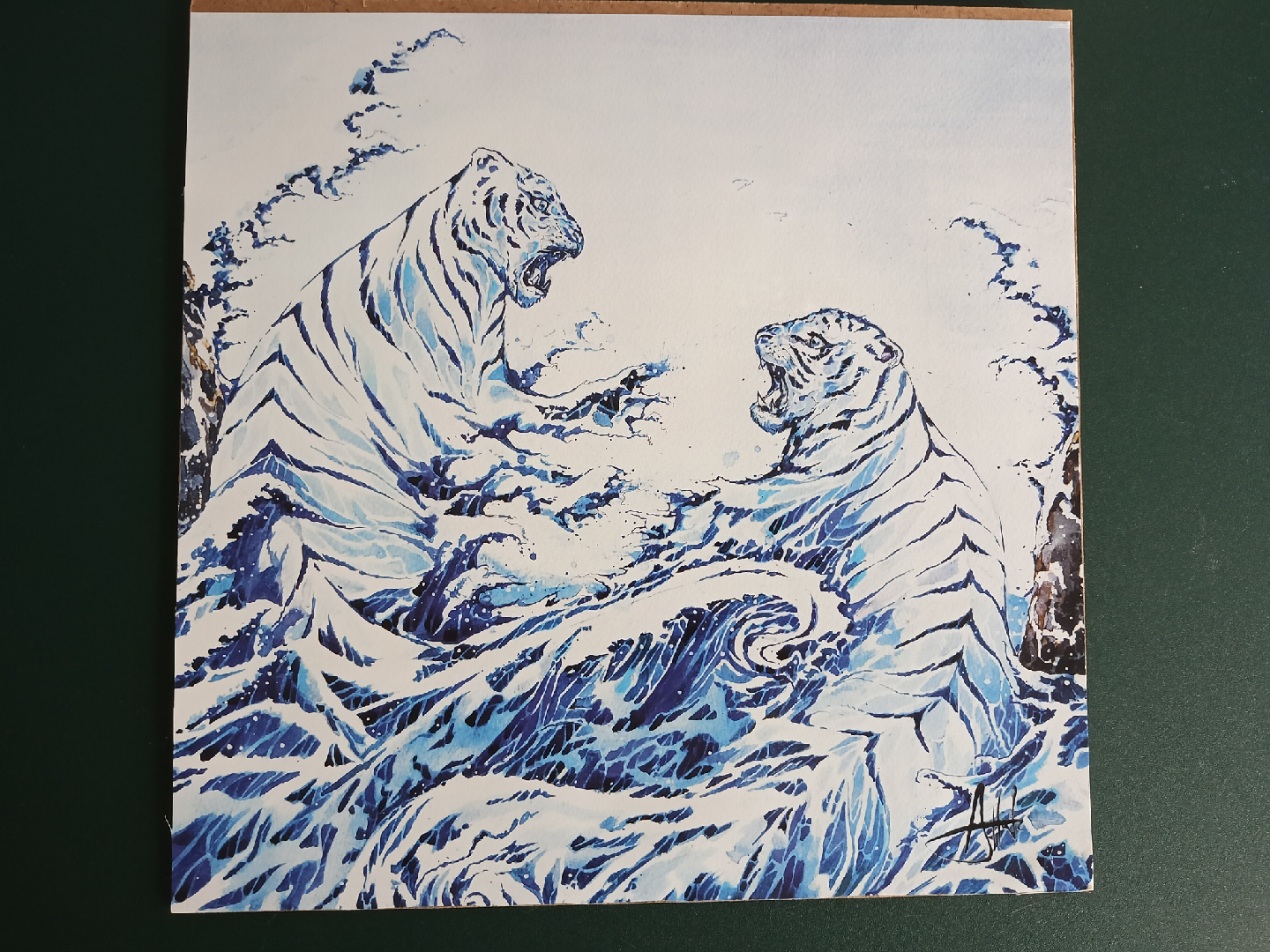 water tiger picture