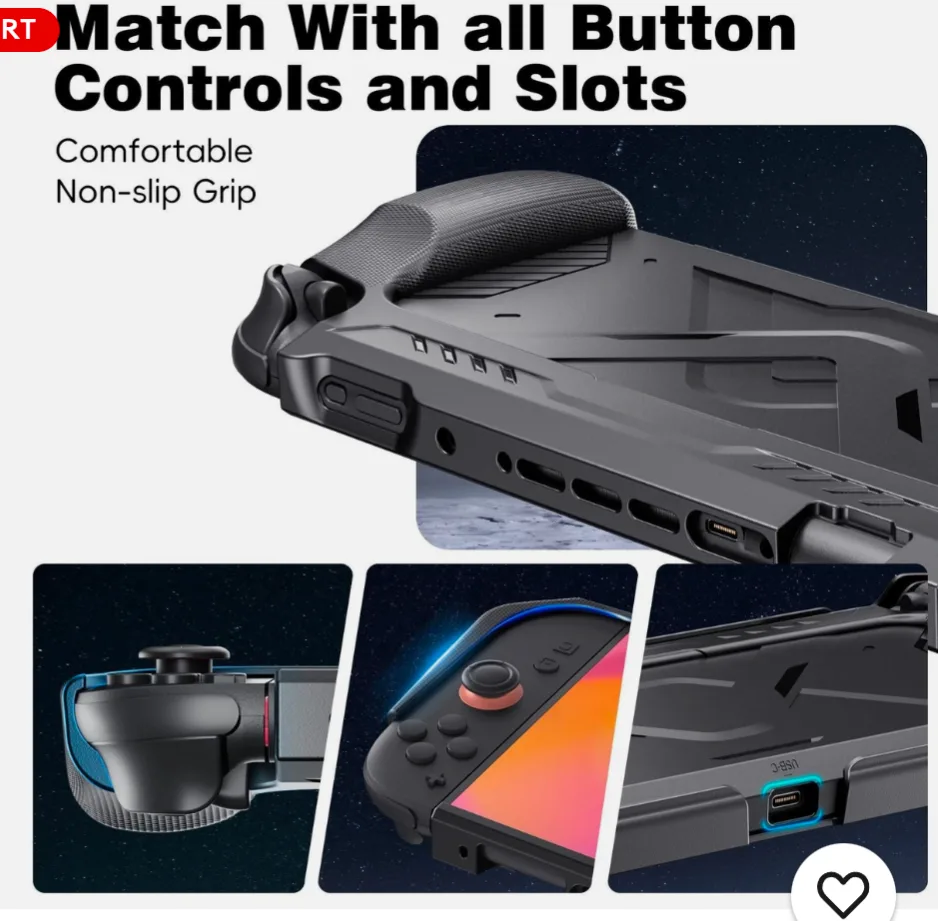 Easpau Anti-Scratch Protective Case for Switch 2 image indicator(6)