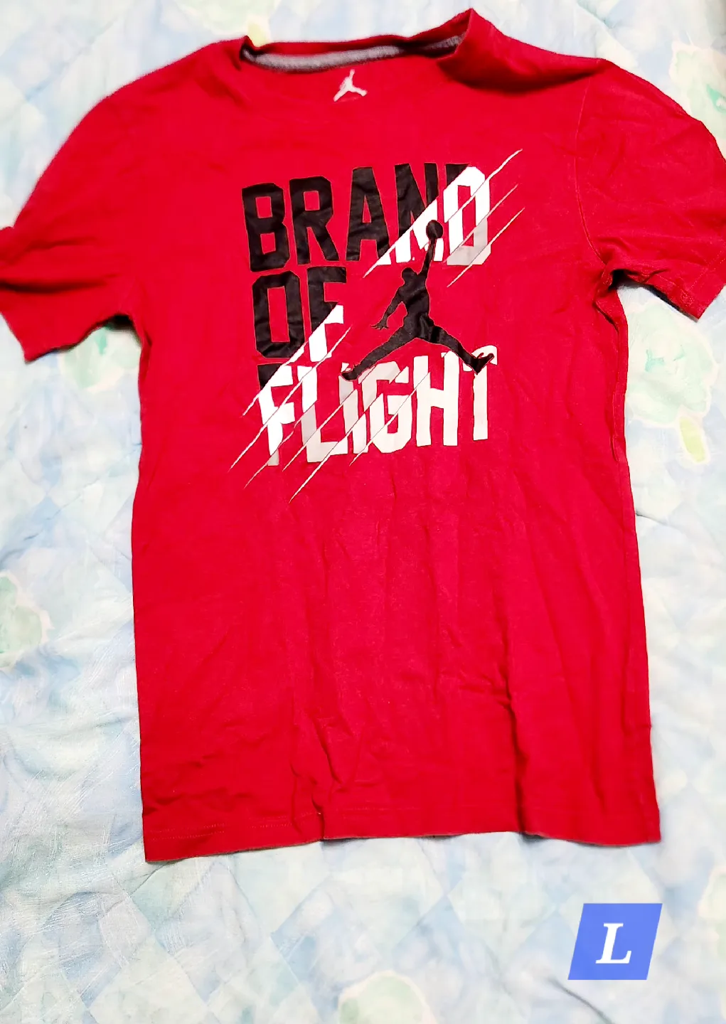 Jordan Brand of Flight Red T-Shirt - Size L thumbnail