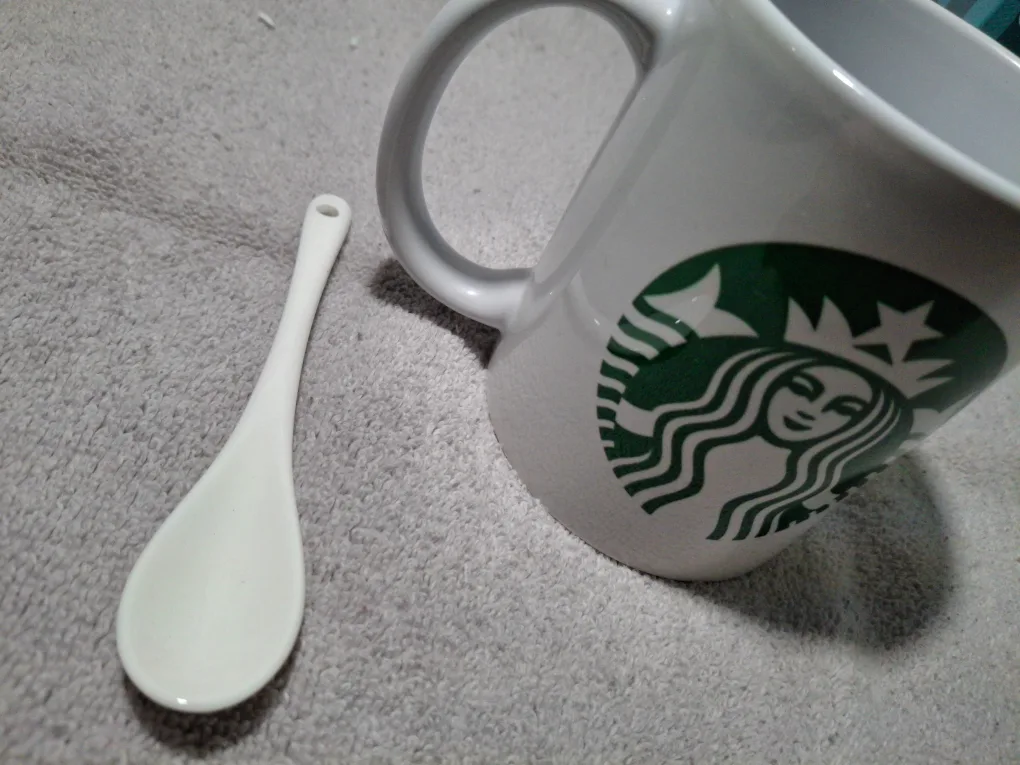 Starbucks Mug with Spoon - New in Box! image indicator(2)
