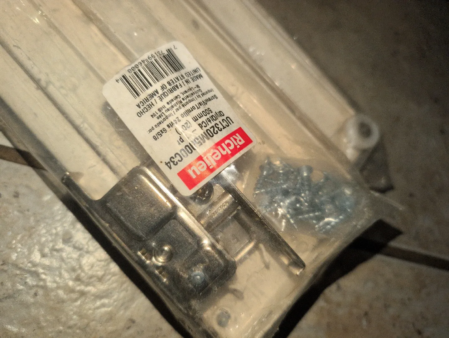 Richelieu METABOX Drawer Slides 16" (400mm) - NEW image indicator(4)