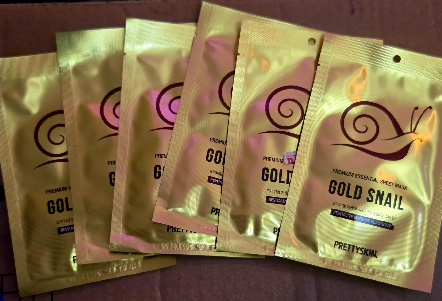 PRETTY SKIN Gold Snail Sheet Mask thumbnail