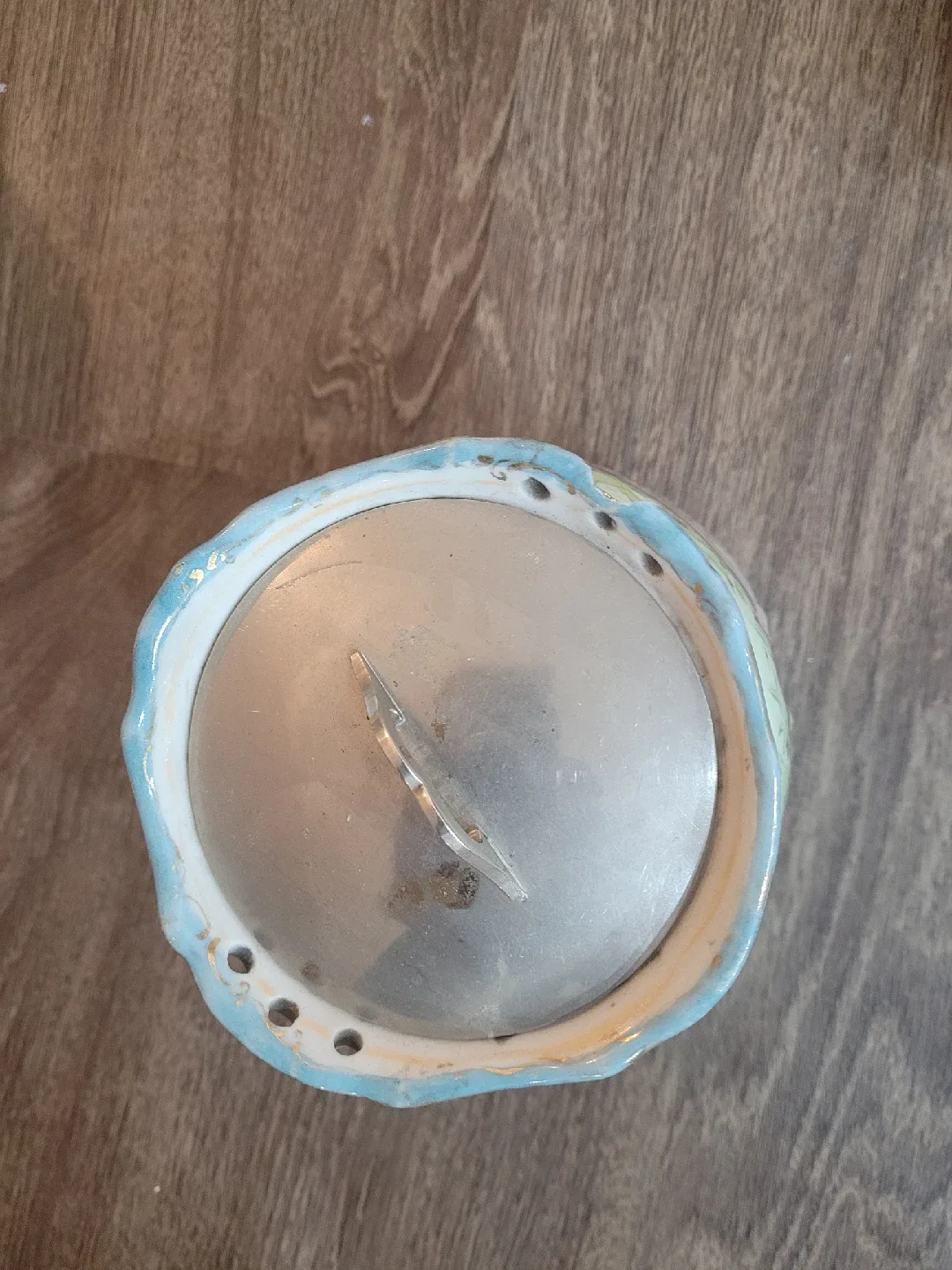 Vintage Floral Porcelain Cookie Jar image indicator(3)