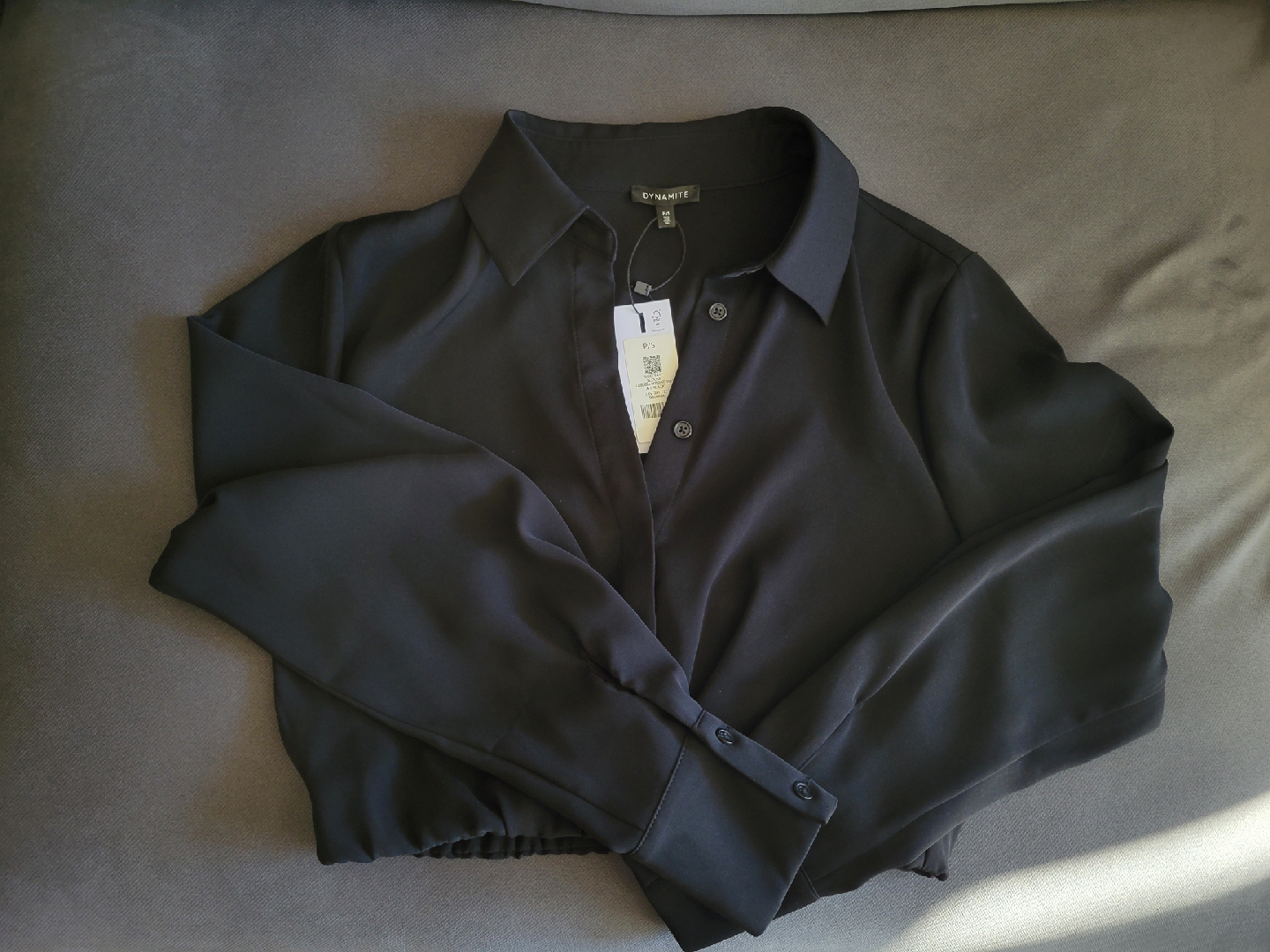 Cropped blouse tag on - Size S