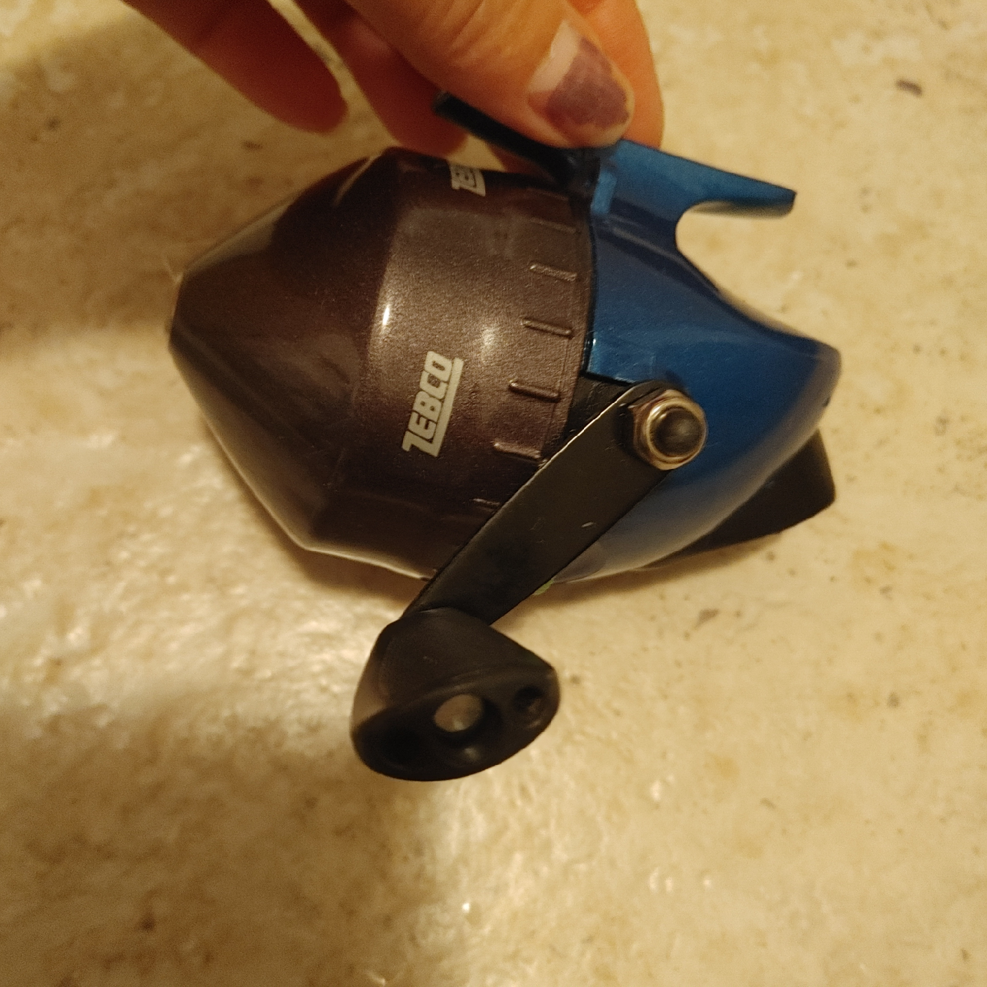 Zebco Fishing Reel - Blue and Brown - photo 5