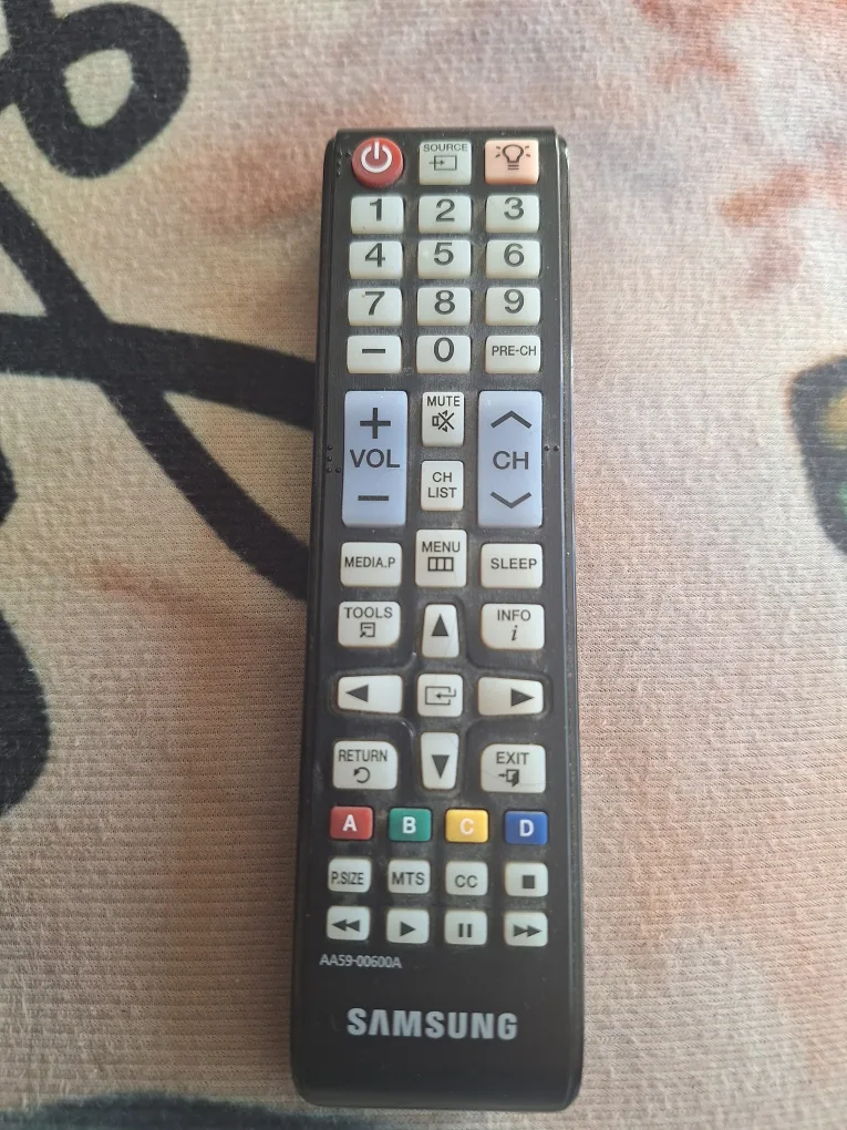 Apple TV box & 46 Samsung Flat-screen TV image indicator(2)