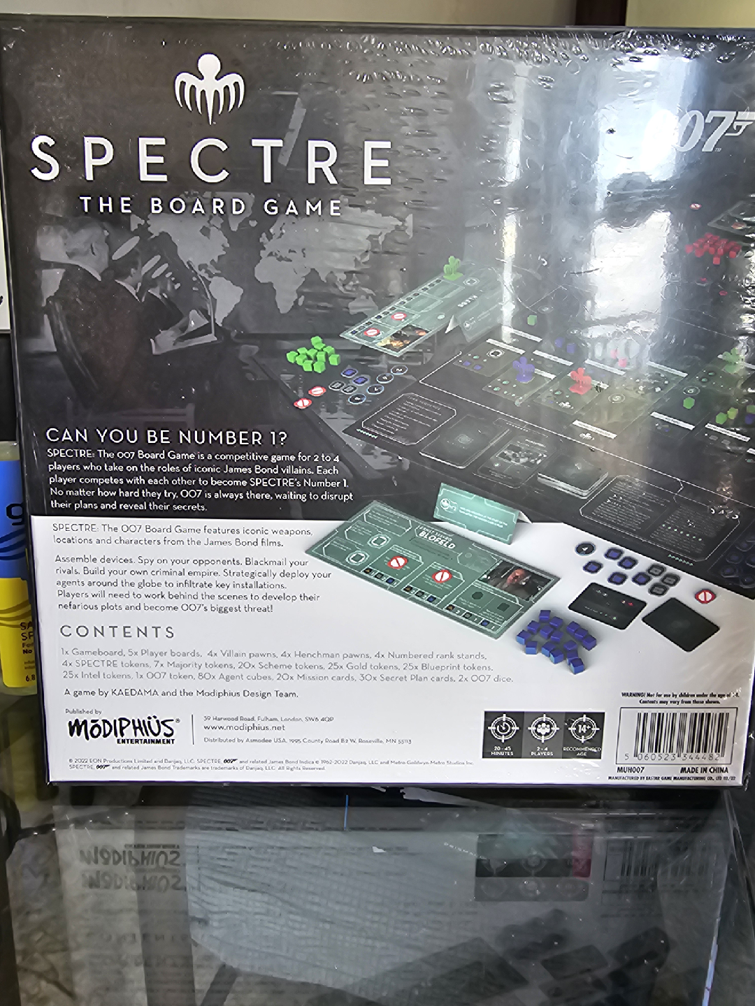 SPECTRE 007 Board Game - New in Box! - photo 2