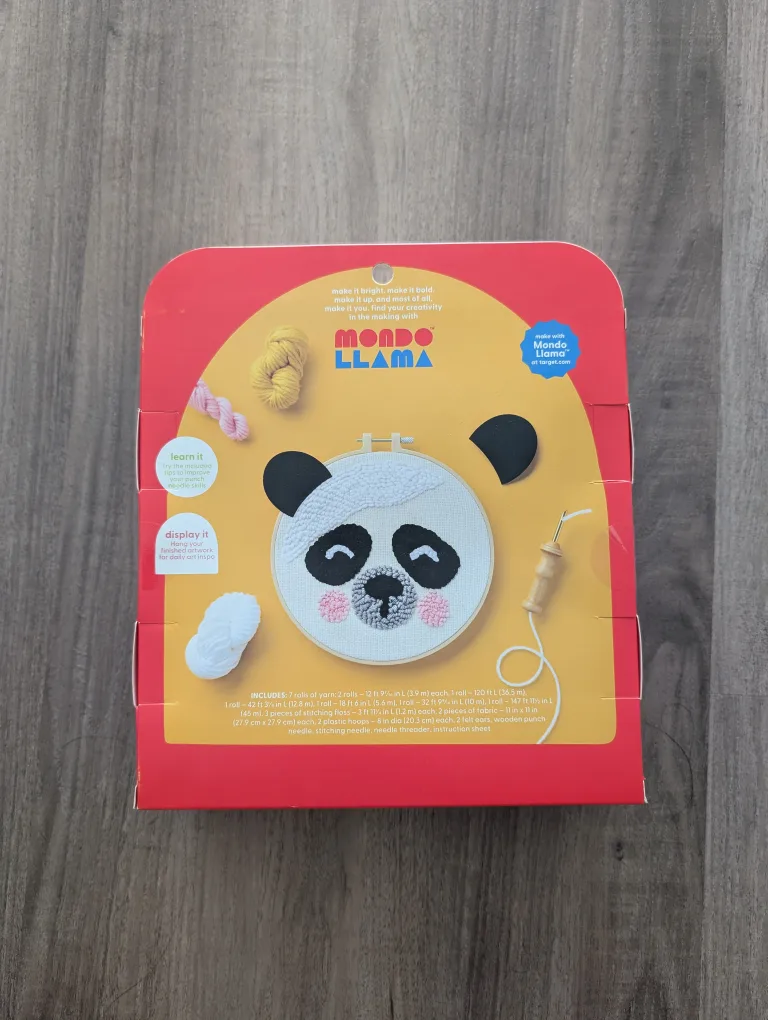 Mondo Llama Create-Your-Own Punch Needle Art Kit image indicator(2)