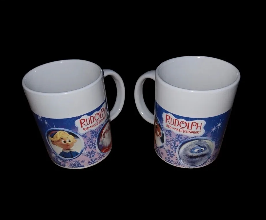 Rudolph the Red-Nosed Reindeer Mugs - Set of 2 image indicator(3)