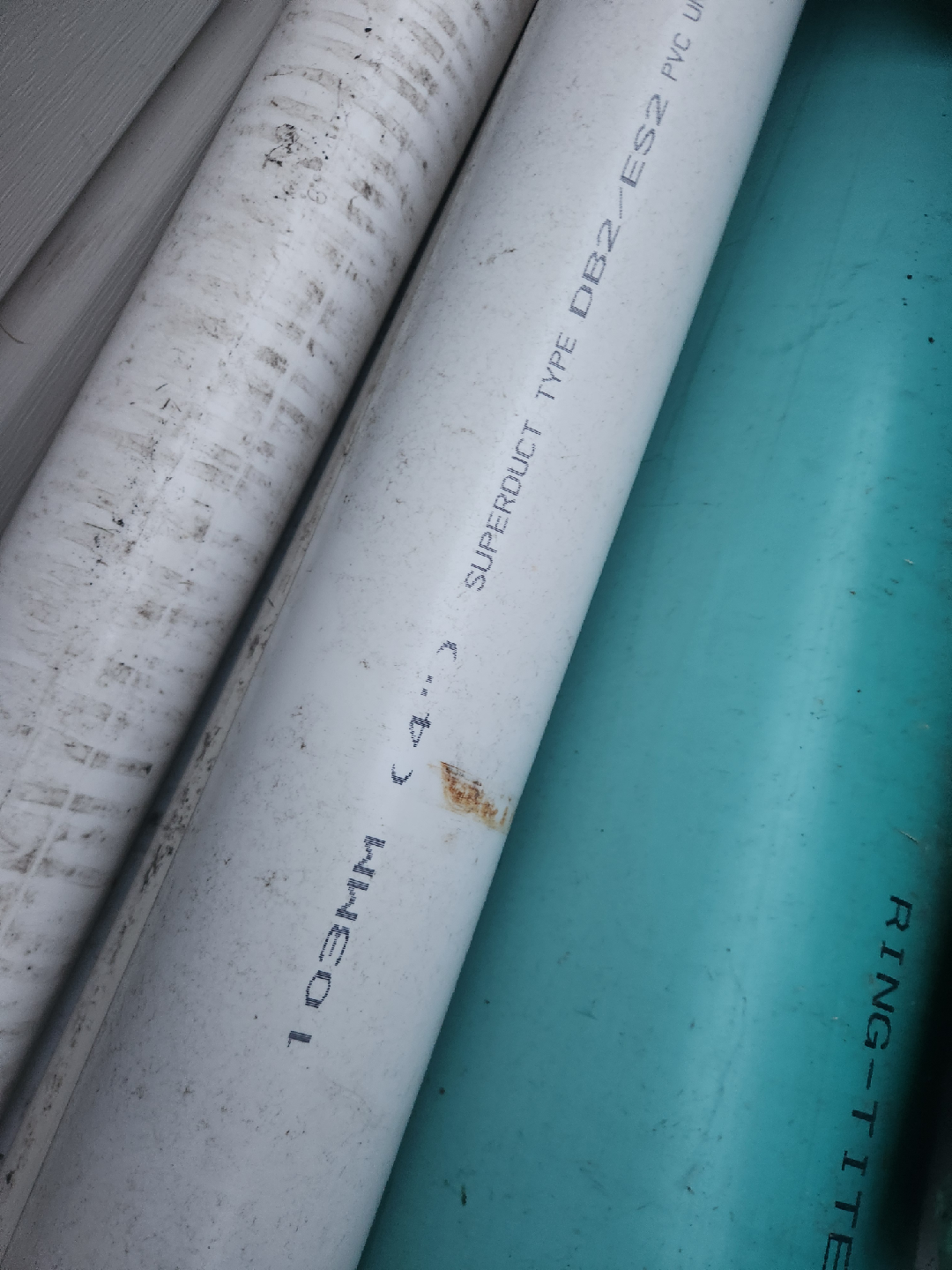 4" and 8" PVC Pipes - photo 2