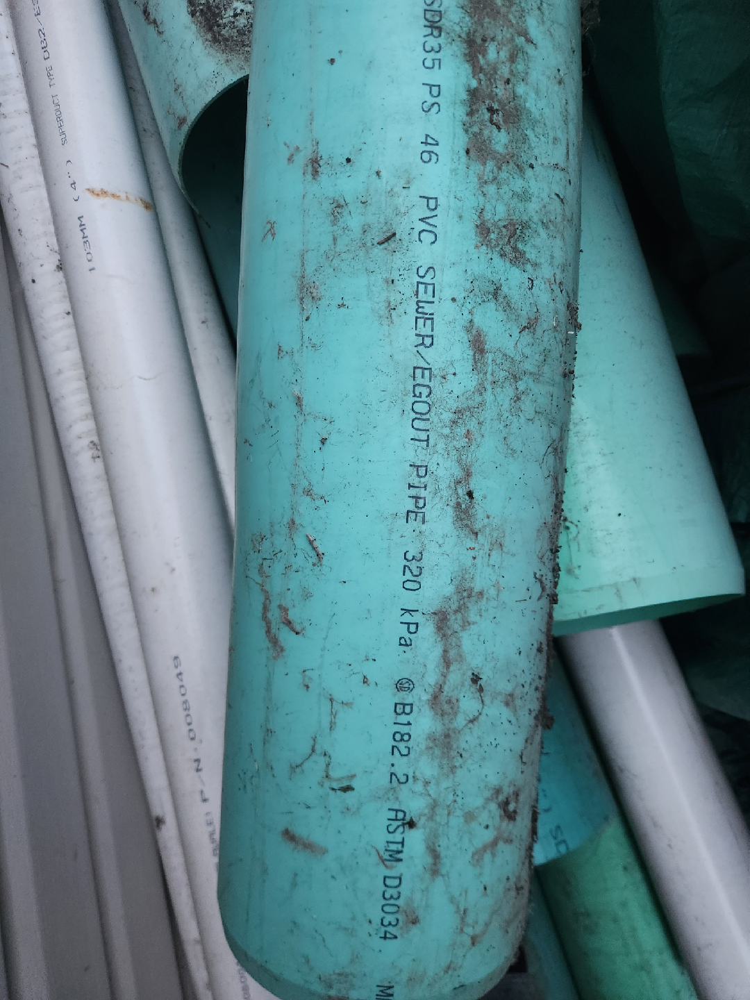 4" and 8" PVC Pipes - photo 4