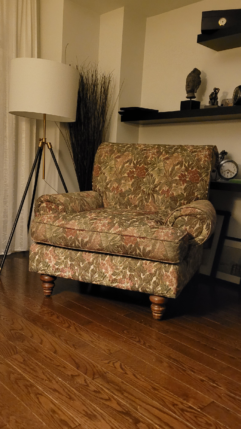 Floral Patterned Armchair 100 pair