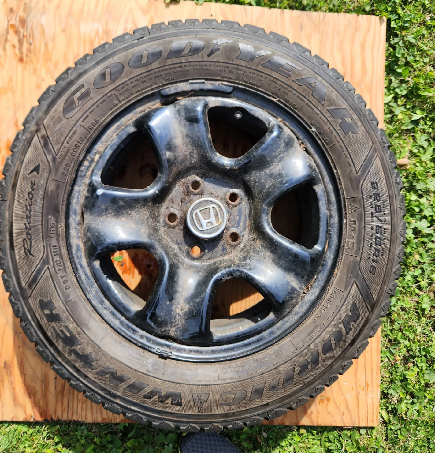 Goodyear Nordic Winter Tire 225/60R16 thumbnail