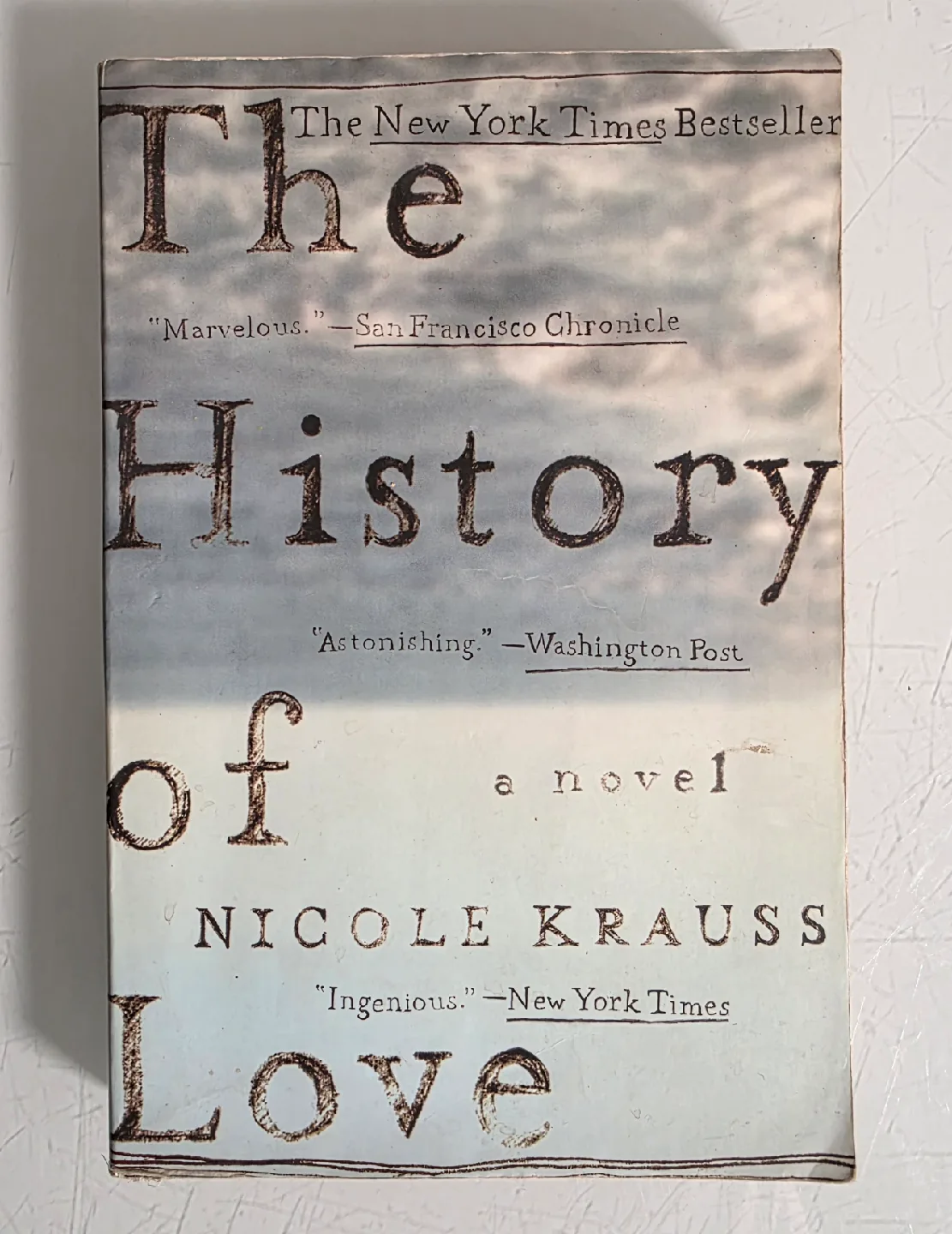 The History of Love by Nicole Krauss thumbnail