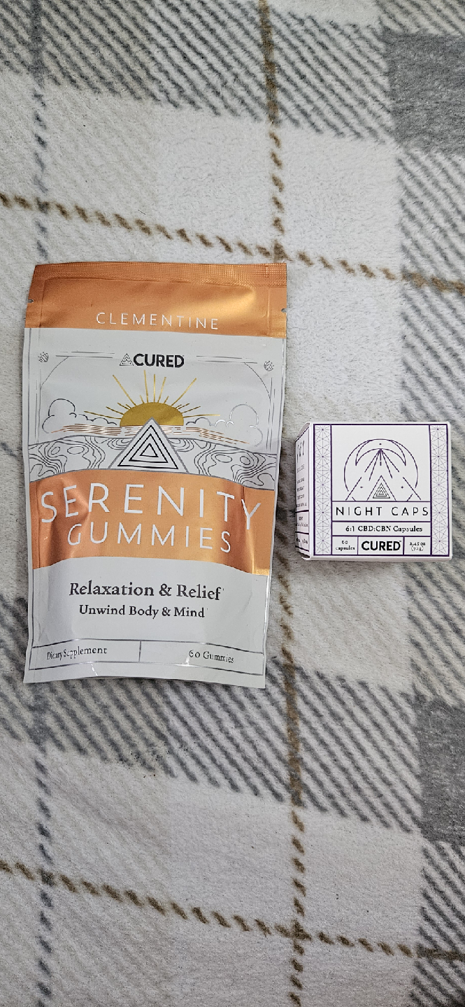 Cured Serenity Gummies & Night Caps