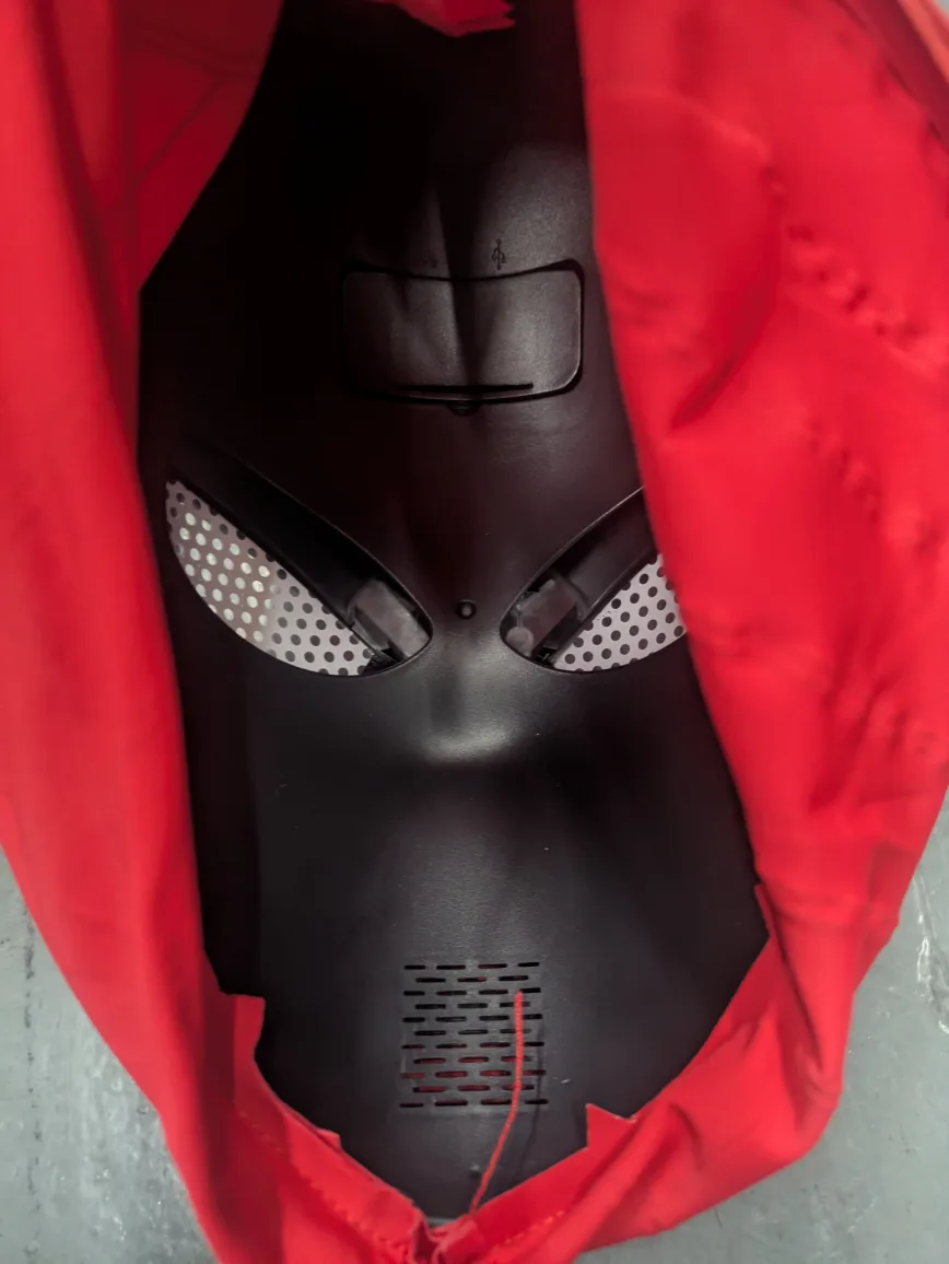 Spider-Man Mask Red and Black image indicator(4)